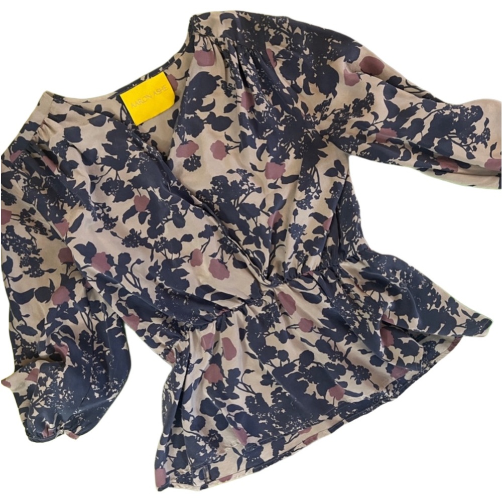 Aaron Ashe Blouse Top.